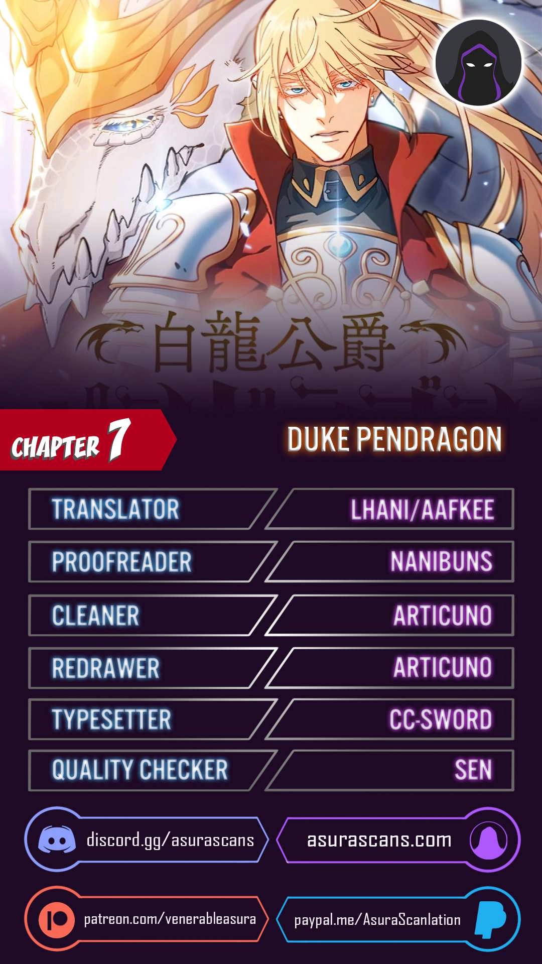 White Dragon Duke: Pendragon Chapter 7 1